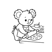 Sød Koala Bager Småkager