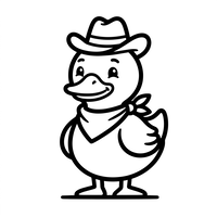 L'Aventure du Canard Cowboy