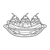 Clásico Banana Split Sundae