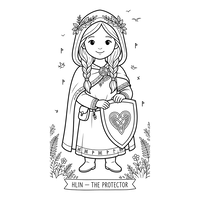 Hlin Dewi Nordik Sang Pelindung