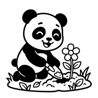 Happy Panda Gardening
