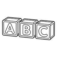 Blocs Alphabet A B C