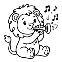 Musical Baby Lion