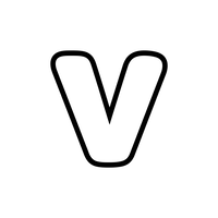 Bold Letter V