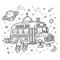 Intergalactic Space School Bus