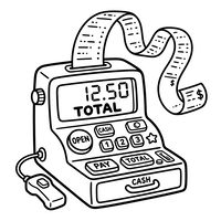 Casă de Marcat și Bon Fiscal