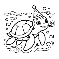 Fødselsdagshavskildpadde