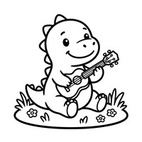 Bebé Dinosaurio Musical