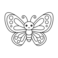 Creatura Farfalla Amichevole