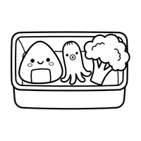 Cute Japanese Bento Box