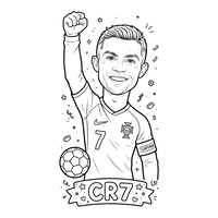 Cristiano Ronaldo CR7 Fejring