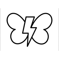 Elektrisk Sommerfugldesign