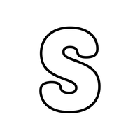 Bubble Letter S