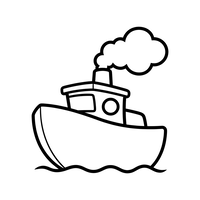 Bărcița cu Aburi Navighează