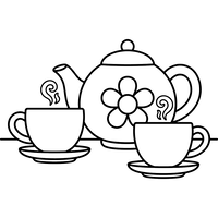 Gemütliche Teezeit