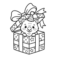 Cute Hamster Birthday Surprise