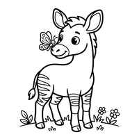 Dolce Zebra Baby e Farfalla
