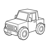 Caminhão Off-Road Simples