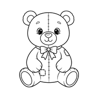 Osito de Peluche Amigable con Pajarita