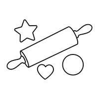 Baking Essentials: Rolling Pin and Cookie Cutters