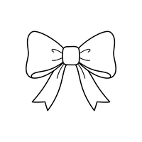 Classic Bow Outline