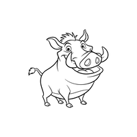 Pumbaa dari The Lion King