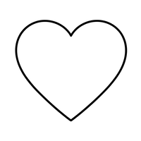 Contour de Cœur Simple