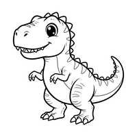 Bebê Dinossauro T-Rex Fofo
