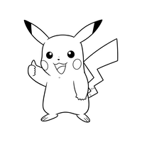 Pikachu Duim Omhoog