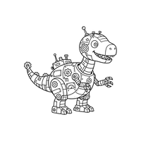 Mechanical Robo-Dino
