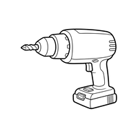 Batteridrevet Boremaskine