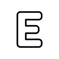 Hoofdletter E voor Kinderen