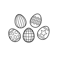 Œufs de Pâques à Motifs