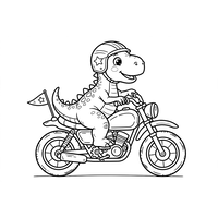 Dino Biker Abenteuer