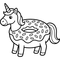 Unicorn cu Colac Gogoașă