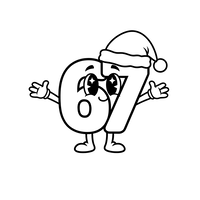 Siebenundsechzig 67 Weihnachtsfigur