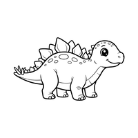 Bezaubernder Baby-Stegosaurus