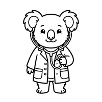Dokter Koala Lucu