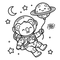 Koala Astronaut în Spațiu