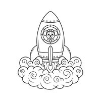 Hvalpe Raketopsendelses Eventyr