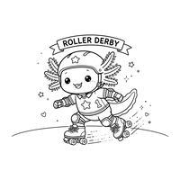 Axolotl Roller Derby