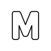 Letter M Coloring Sheet