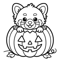 Hamster Lucu di dalam Labu