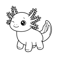 Adorable Bebê Axolote
