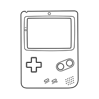 Consola de Juegos Portátil Clásica