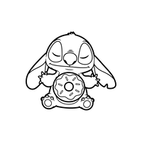 Glad Stitch holder en donut