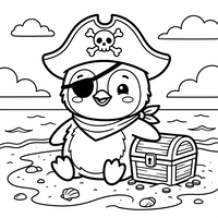 Piratpingvinens Skattejakt