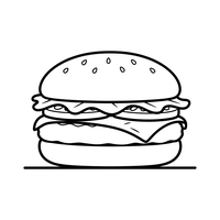 Hamburger Makanan Cepat Saji