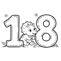 Słodki Dinozaur 18. Urodziny