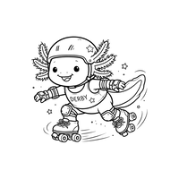 Ajolote de Roller Derby